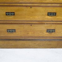 Lambs of Manchester, attributed. A Rare Aesthetic Movement Tall Chest of Drawers - Thumbnail 7