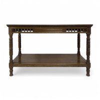 Bruce Talbert for Gillow and Co., attributed – Gothic Revival Two-Tier Library Table - Thumbnail 2