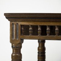 Bruce Talbert for Gillow and Co., attributed – Gothic Revival Two-Tier Library Table - Thumbnail 7