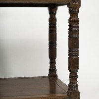 Bruce Talbert for Gillow and Co., attributed – Gothic Revival Two-Tier Library Table - Thumbnail 8
