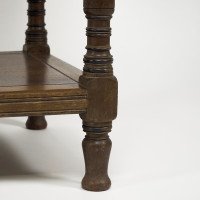 Bruce Talbert for Gillow and Co., attributed – Gothic Revival Two-Tier Library Table - Thumbnail 9