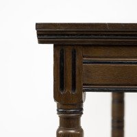 Bruce Talbert for Gillow and Co., attributed – Gothic Revival Two-Tier Library Table - Thumbnail 16