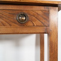 Gordon Russell. A Fine Quality Cotswold School Ash Single Drawer Desk - Thumbnail 8