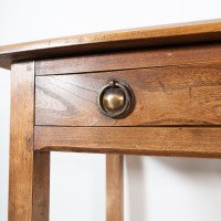 Gordon Russell. A Fine Quality Cotswold School Ash Single Drawer Desk - Thumbnail 10