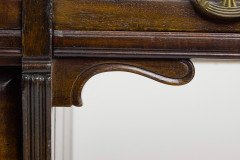 Lamb of Manchester, an Aesthetic Movement Walnut Writing Desk with New Leather - Thumbnail 8