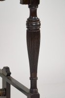 Lamb of Manchester, an Aesthetic Movement Walnut Writing Desk with New Leather - Thumbnail 9