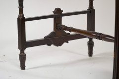 Lamb of Manchester, an Aesthetic Movement Walnut Writing Desk with New Leather - Thumbnail 15