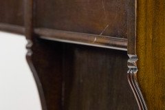 Lamb of Manchester, an Aesthetic Movement Walnut Writing Desk with New Leather - Thumbnail 16