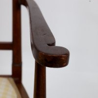 Liberty & Co. In the Style of G. M. Ellwood – Arts and Crafts Walnut Armchair - Thumbnail 7
