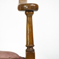 J. S. Henry. An Ash Arts & Crafts Armchair with an Elongated Back & Curled Ears to the Top - Thumbnail 6