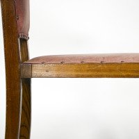 J. S. Henry. An Ash Arts & Crafts Armchair with an Elongated Back & Curled Ears to the Top - Thumbnail 17