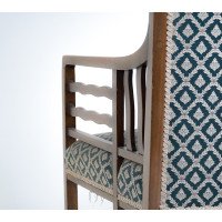 Liberty & Co., Attributed – Arts and Crafts walnut Anglo-Japanese armchair - Thumbnail 12