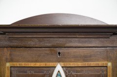 G. M. Ellwood. J. S. Henry & J M King, attributed. An Arts & Crafts Mahogany Music Cabinet - Thumbnail 10