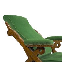 Charles Bevan Marsh Jones & Cribb, Gothic Revival New Registered Reclining Chair - Thumbnail 12