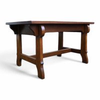 Arts and Crafts Oak Dining Table in the Style of Liberty and Co. - Thumbnail 1