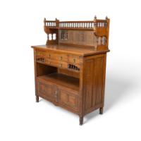 Bruce Talbert for Gillow and Co. – Aesthetic Movement Oak Sideboard - Thumbnail 2