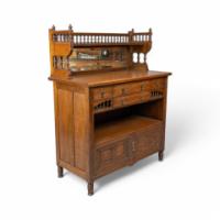 Bruce Talbert for Gillow and Co. – Aesthetic Movement Oak Sideboard - Thumbnail 3