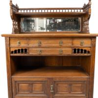 Bruce Talbert for Gillow and Co. – Aesthetic Movement Oak Sideboard - Thumbnail 10
