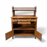 Bruce Talbert for Gillow and Co. – Aesthetic Movement Oak Sideboard - Thumbnail 7