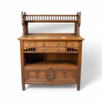 Bruce Talbert for Gillow and Co. – Aesthetic Movement Oak Sideboard