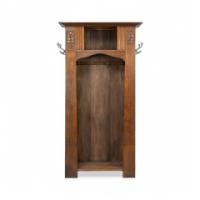 Shapland & Petter, Style of M. H. Baillie Scott, an Arts & Crafts Oak Hall Cupboard - Thumbnail 2