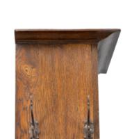 Shapland & Petter, Style of M. H. Baillie Scott, an Arts & Crafts Oak Hall Cupboard - Thumbnail 15