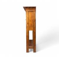 English Arts & Crafts, Craftsman-Made Court Cupboard with Blacksmith Handle - Thumbnail 5