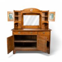 Liberty & Co., attributed. An Arts & Crafts Oak Sideboard in the Glasgow-Style - Thumbnail 6