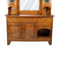 Liberty & Co., attributed. An Arts & Crafts Oak Sideboard in the Glasgow-Style - Thumbnail 8