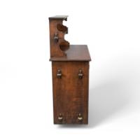 A Good Quality Arts & Crafts Small Oak Sideboard/dresser - Thumbnail 6