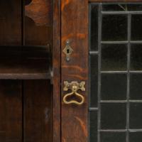 A Good Quality Arts & Crafts Small Oak Sideboard/dresser - Thumbnail 9