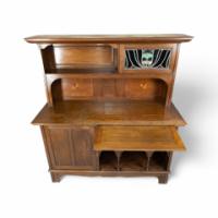 G. M. Ellwood, attributed. Arts & Crafts Glasgow-Style Oak Sideboard Made by Bath Cabinet Makers - Thumbnail 3