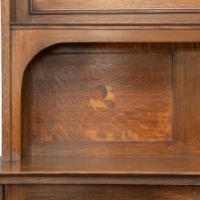 G. M. Ellwood, attributed. Arts & Crafts Glasgow-Style Oak Sideboard Made by Bath Cabinet Makers - Thumbnail 15