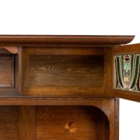 G. M. Ellwood, attributed. Arts & Crafts Glasgow-Style Oak Sideboard Made by Bath Cabinet Makers - Thumbnail 18
