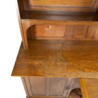 G. M. Ellwood, attributed. Arts & Crafts Glasgow-Style Oak Sideboard Made by Bath Cabinet Makers - Thumbnail 23
