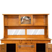 Harris Lebus. A Good Arts & Crafts Oak Sideboard - Thumbnail 7
