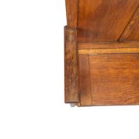 A Simple Arts & Crafts Oak Hall Seat - Thumbnail 11