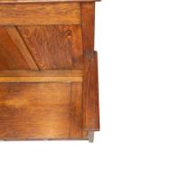 A Simple Arts & Crafts Oak Hall Seat - Thumbnail 13