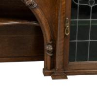 John Ednie for Wylie & Lochhead. An Arts & Crafts Glasgow School Wall Cabinet or for Above a Fire Surround - Thumbnail 13