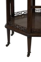 Gillow and Co., attributed. In the Style of H. W. Batley – Aesthetic Movement Mahogany Octagonal Centre Table - Thumbnail 4