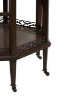 Gillow and Co., attributed. In the Style of H. W. Batley – Aesthetic Movement Mahogany Octagonal Centre Table - Thumbnail 5
