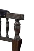 Collinson & Lock. An Anglo-Japanese Mahogany Settee with Carved & Scrolled Arms - Thumbnail 15