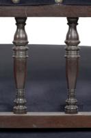 Collinson & Lock. An Anglo-Japanese Mahogany Settee with Carved & Scrolled Arms - Thumbnail 19