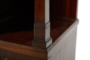 Secessionist Mahogany Display Cabinet, Carved Decoration & Bevelled Glass Doors - Thumbnail 13