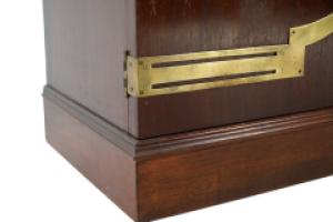 Secessionist Mahogany Display Cabinet, Carved Decoration & Bevelled Glass Doors - Thumbnail 15