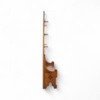 Dr. C. Dresser Style Of, Aesthetic Movement Oak Hallstand with Floral Decoration - Thumbnail 3