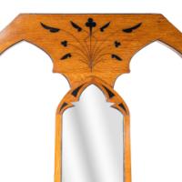 Dr. C. Dresser Style Of, Aesthetic Movement Oak Hallstand with Floral Decoration - Thumbnail 8