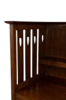 George Montague Ellwood Arts & Crafts Oak Sideboard & 8 Matching Dining Chairs - Thumbnail 3