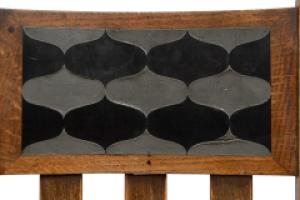 George Montague Ellwood Arts & Crafts Oak Sideboard & 8 Matching Dining Chairs - Thumbnail 23