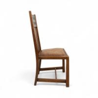 George Montague Ellwood Arts & Crafts Oak Sideboard & 8 Matching Dining Chairs - Thumbnail 25